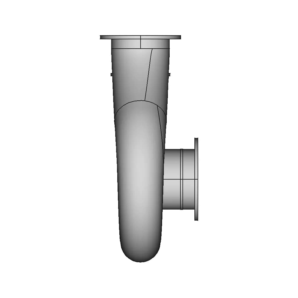 Volute Type Centrifugal Pump 1 | CAD Model for Energy Systems_0_270_degree_snapshot