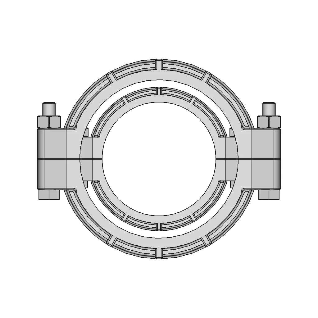 Victaulic Coupling 8 1 | CAD Model for Energy Systems_270_0_degree_snapshot