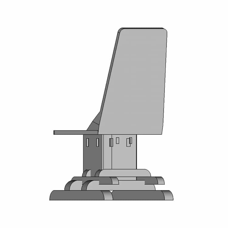 Adjustable Wooden Chair 3 | Industrial CAD Design