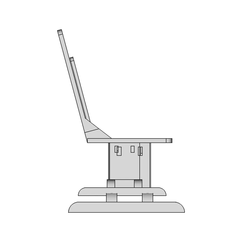 Adjustable Wooden Chair 3 | Industrial CAD Design_0_270_degree_snapshot