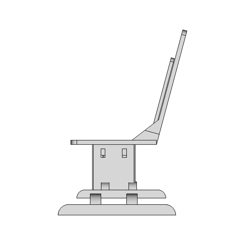 Adjustable Wooden Chair 3 | Industrial CAD Design_0_90_degree_snapshot