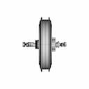 Ebike Bionx G1 350 Rear Hub Motor 1 | CAD Model for Energy Systems_0_270_degree_snapshot