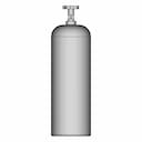 5Lb Co2 Tank 1 | Industrial CAD Design_0_90_degree_snapshot