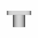 Cylindrical Flange Mount With Threaded Base 1 | Industrial CAD Design_270_0_degree_snapshot