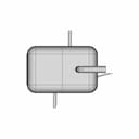 Combustion Chamber First Iteration 1 | CAD Model for Energy Systems_270_0_degree_snapshot