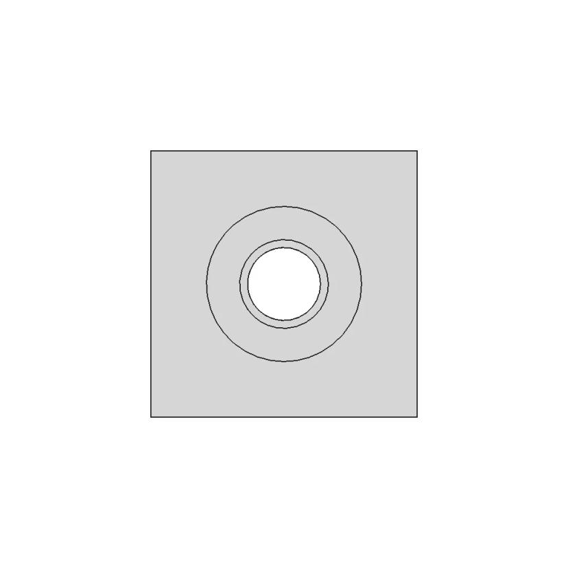 Cylindrical Mount With Interlocking Base 1 | Industrial CAD Design