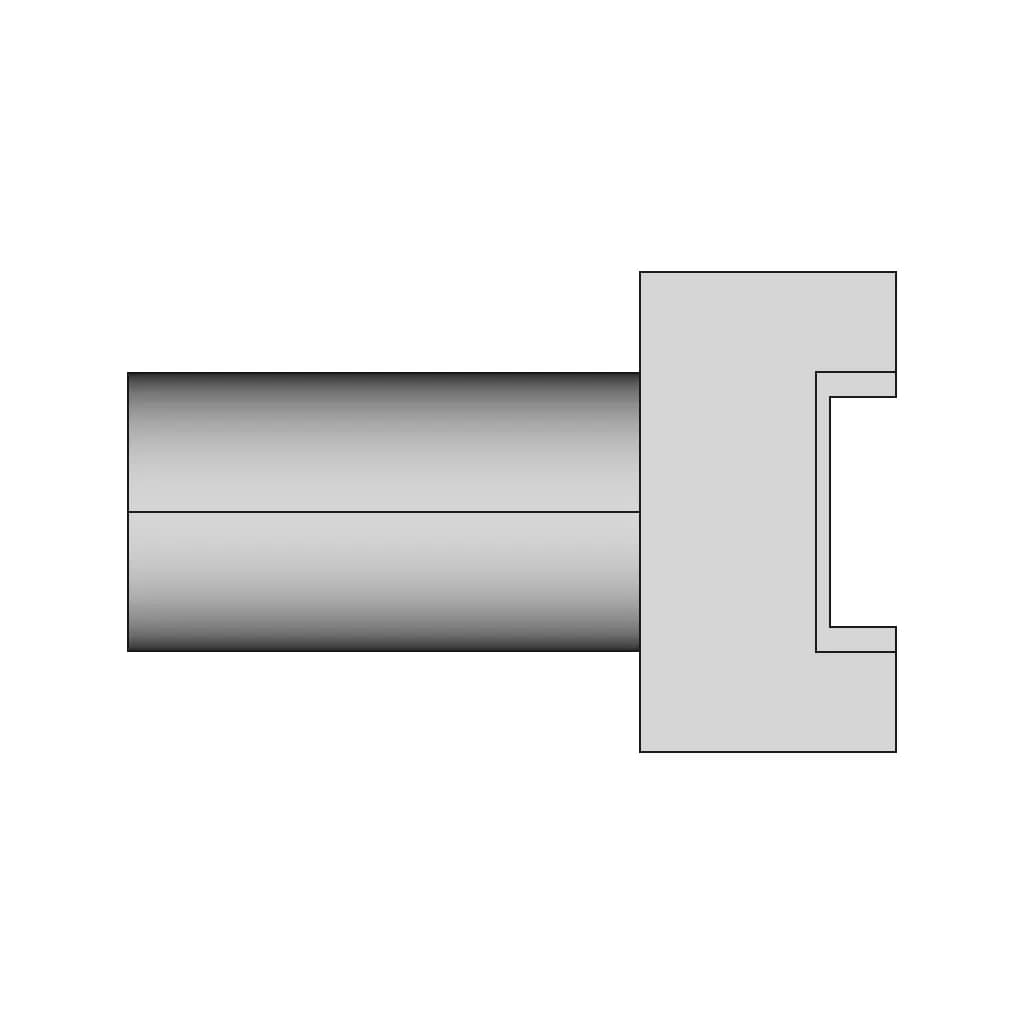 Cylindrical Mount With Interlocking Base 1 | Industrial CAD Design_0_90_degree_snapshot