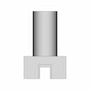 Cylindrical Mount With Interlocking Base 1 | Industrial CAD Design_90_0_degree_snapshot