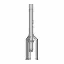 Fluidized Bed Reactor Setup 1 | CAD Model for Energy Systems_0_270_degree_snapshot