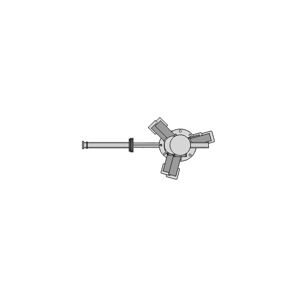 Fluidized Bed Reactor Setup 1 | CAD Model for Energy Systems_270_0_degree_snapshot