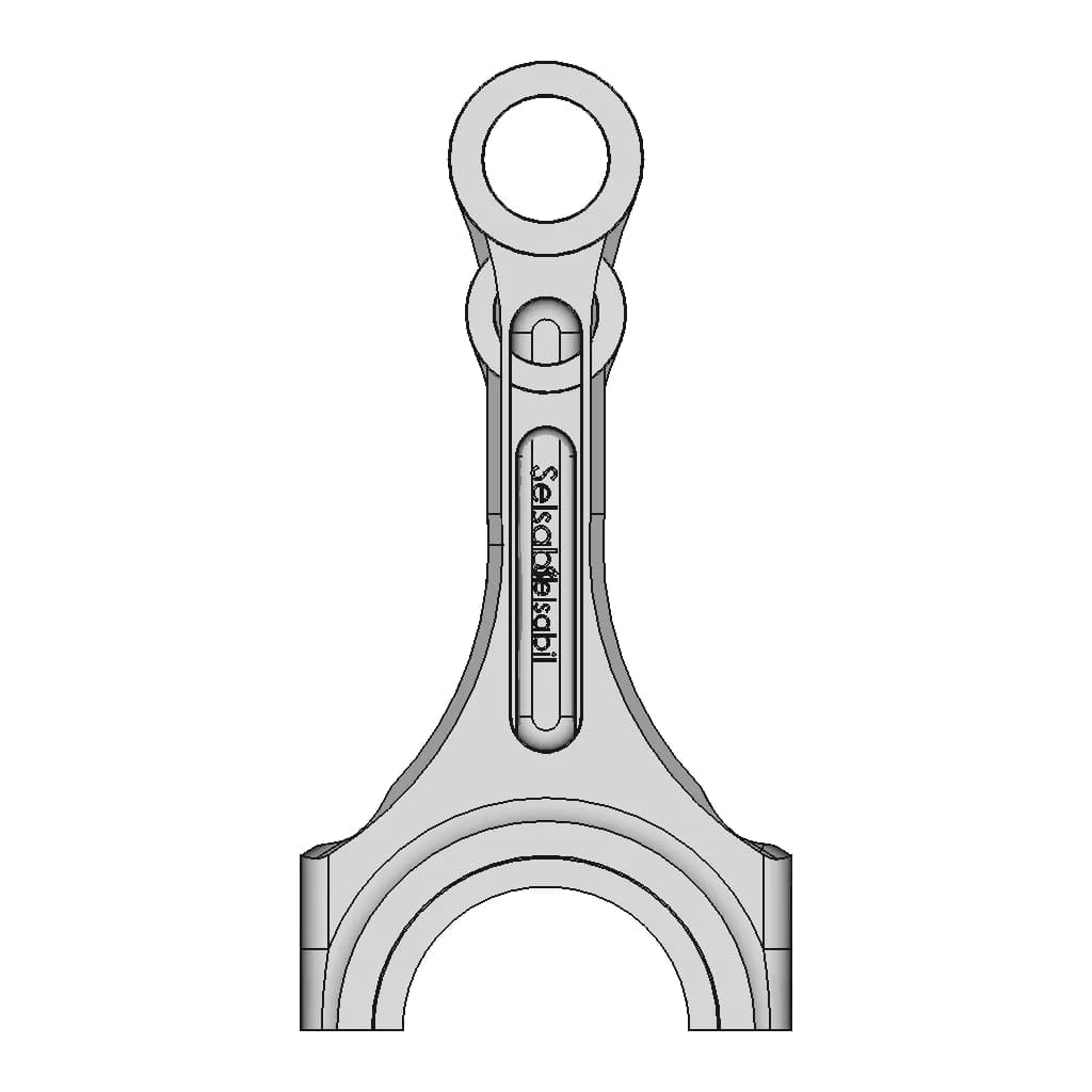 Connceting Rod 1 | CAD Model for Energy Systems_0_0_degree_snapshot
