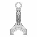Connceting Rod 1 | CAD Model for Energy Systems_0_0_degree_snapshot