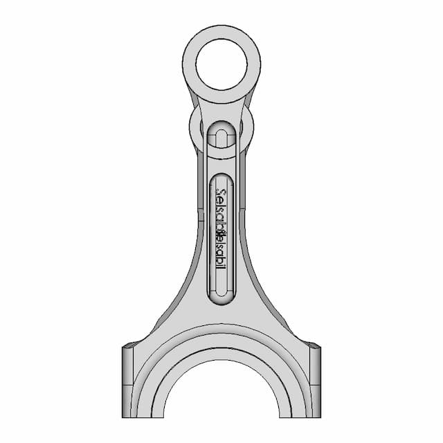 Connceting Rod 1 | CAD Model for Energy Systems