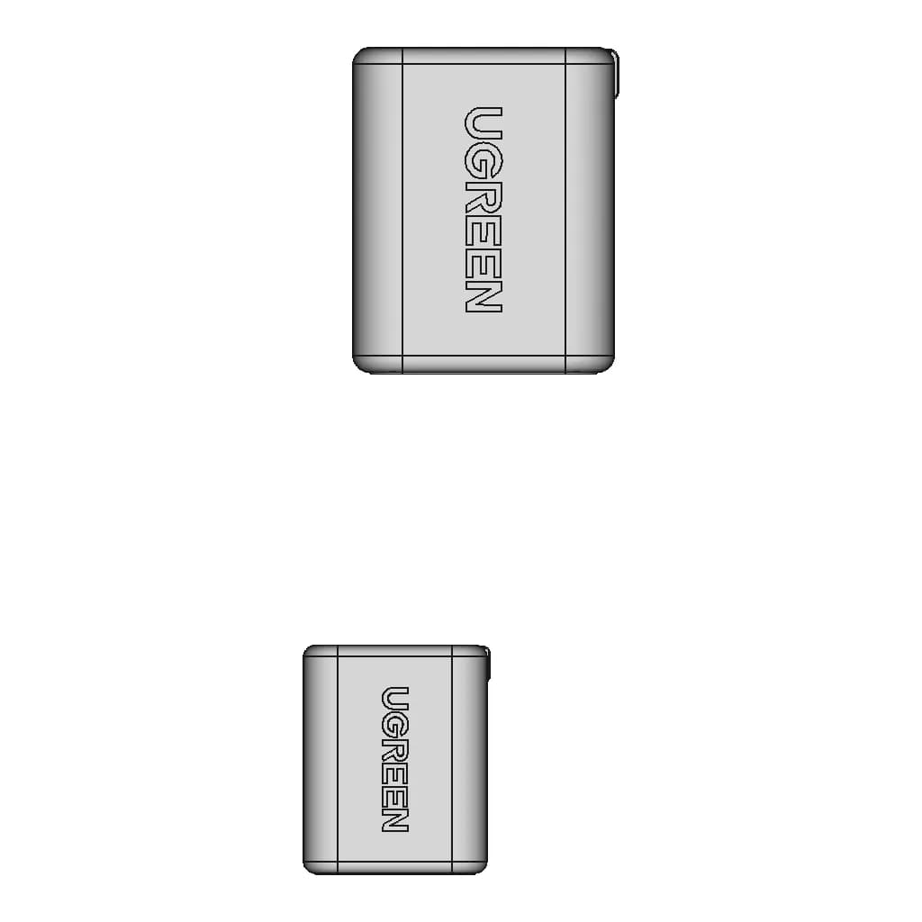 Ugreen Pd 30W Usb C Charger 1 | CAD Model for Energy Systems_0_270_degree_snapshot