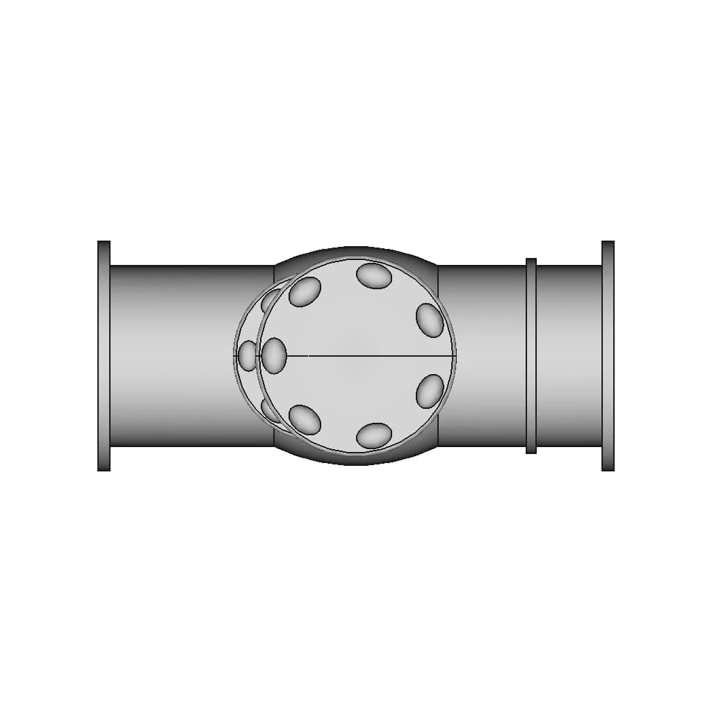 Industrial Valve 6 | CAD Model for Energy Systems_270_0_degree_snapshot