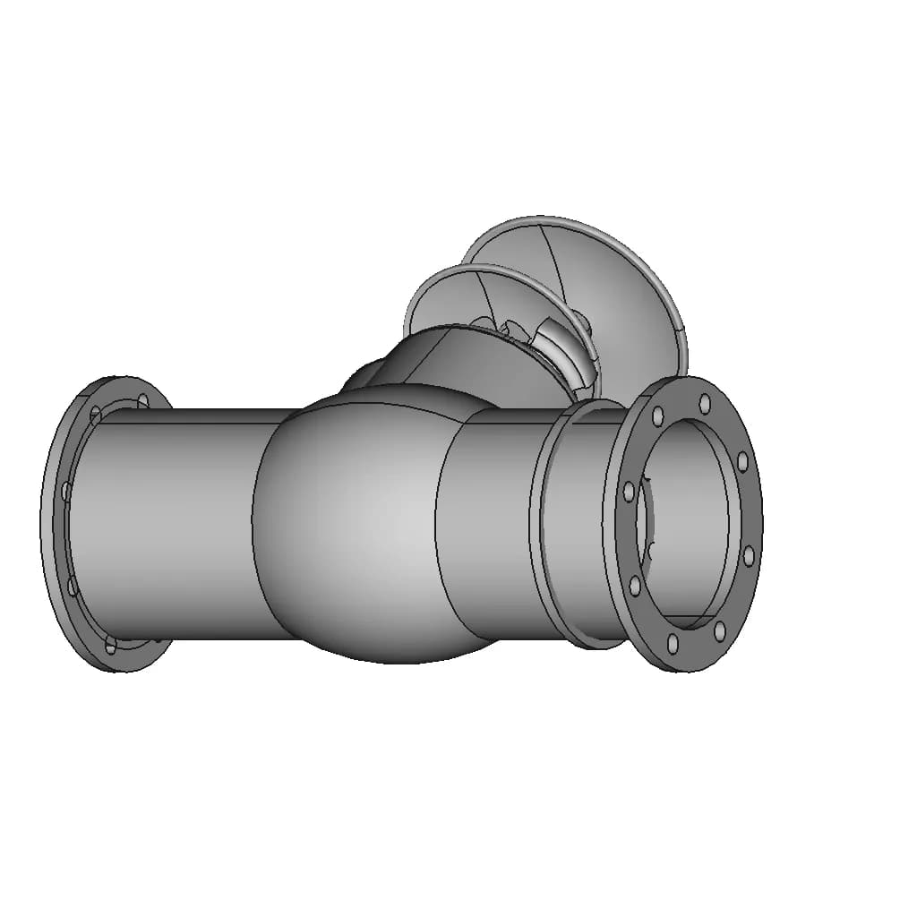 Industrial Valve 6 | CAD Model for Energy Systems_60_30_degree_snapshot