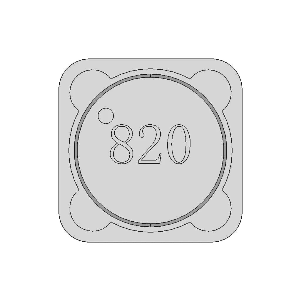 Pdrh1210 Smd Power Inductors 1 | CAD Model for Energy Systems_270_0_degree_snapshot