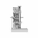 Six Cylinder Radial Steam Engine With Side Valves | CAD Model for Energy Systems_0_90_degree_snapshot