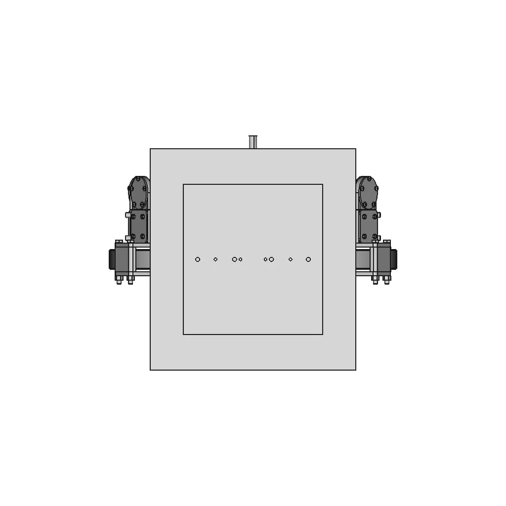 Six Cylinder Radial Steam Engine With Side Valves | CAD Model for Energy Systems_90_0_degree_snapshot
