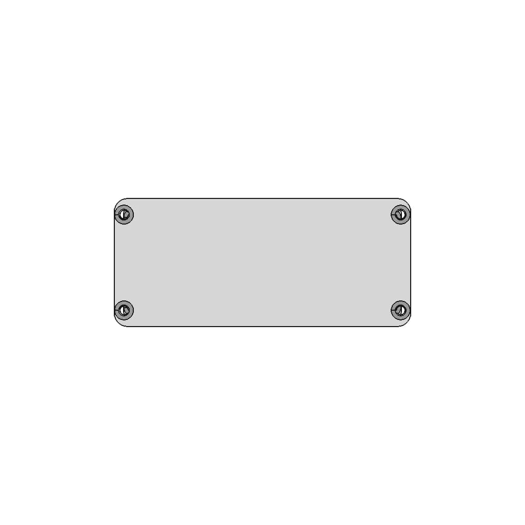 Aluminium Extruded Case 120X88X38 Mm With Covers 1 | Industrial CAD Design_0_0_degree_snapshot