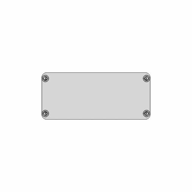 Aluminium Extruded Case 120X88X38 Mm With Covers 1 | Industrial CAD Design