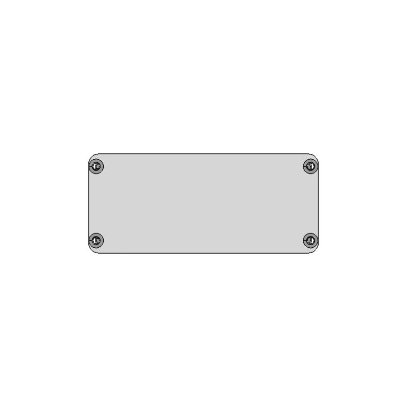Aluminium Extruded Case 120X88X38 Mm With Covers 1 | Industrial CAD Design