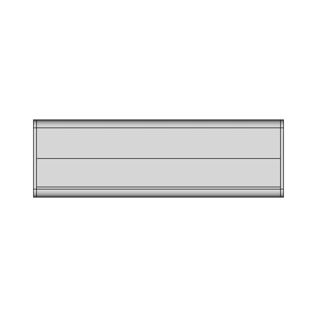 Aluminium Extruded Case 120X88X38 Mm With Covers 1 | Industrial CAD Design_0_90_degree_snapshot