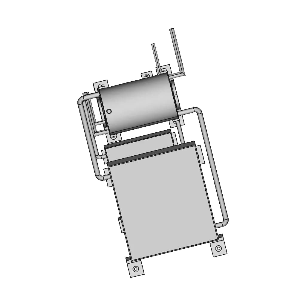 Solar Water Heater 8 | Industrial CAD Design_270_0_degree_snapshot