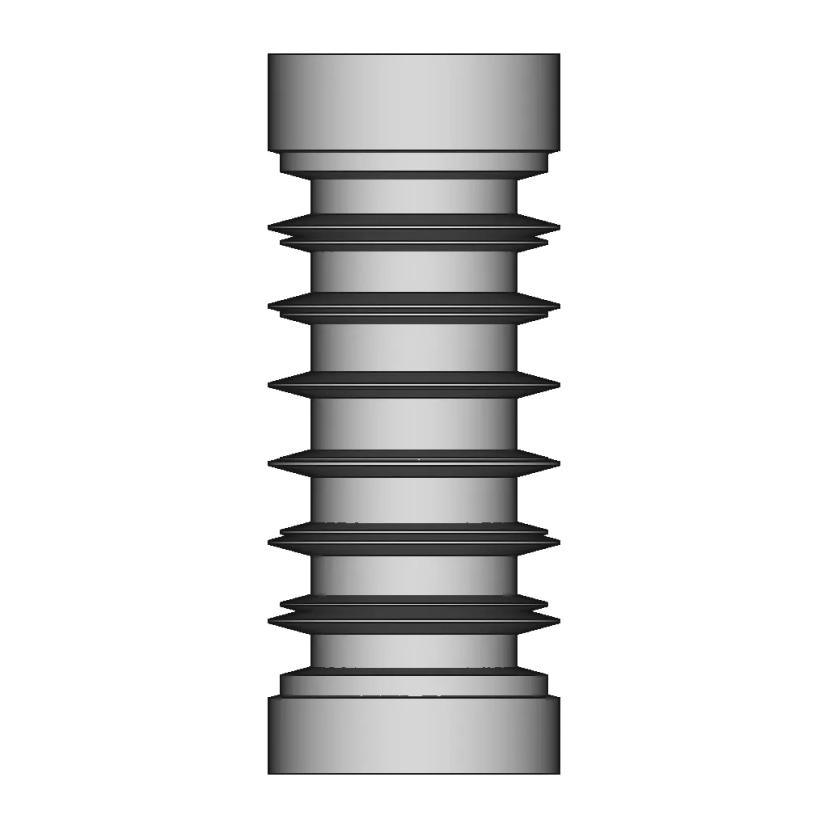 Medium Voltage Insulator For Indoor Use Cylindrical 1 | CAD Model for Energy Systems