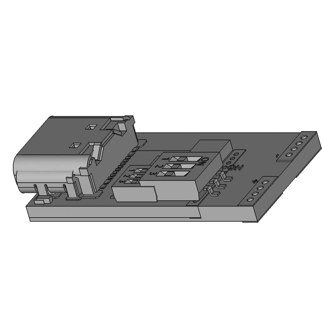 Usb C Decoy 100W Module 1 | CAD Model for Energy Systems_60_30_degree_snapshot