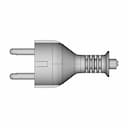 F Type Connector 1 | CAD Model for Energy Systems_0_90_degree_snapshot