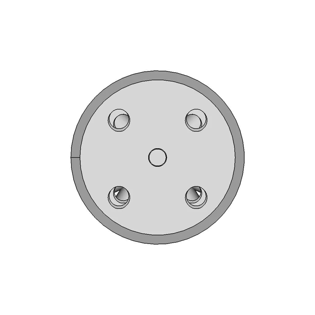 Micro 1104 Brushless Motor 1 2S 4300Kv 1 | CAD Model for Energy Systems_0_0_degree_snapshot