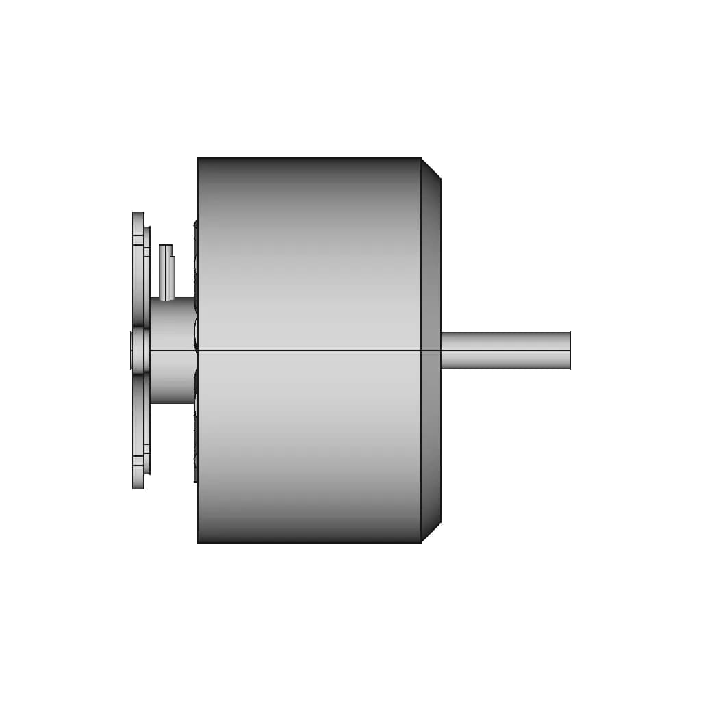 Micro 1104 Brushless Motor 1 2S 4300Kv 1 | CAD Model for Energy Systems_0_270_degree_snapshot