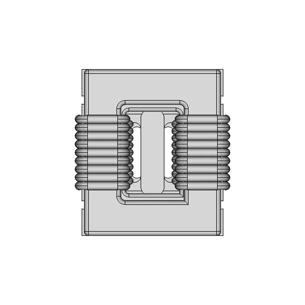 Pz Fq0810 Common Mode Choke 1 | CAD Model for Energy Systems_270_0_degree_snapshot