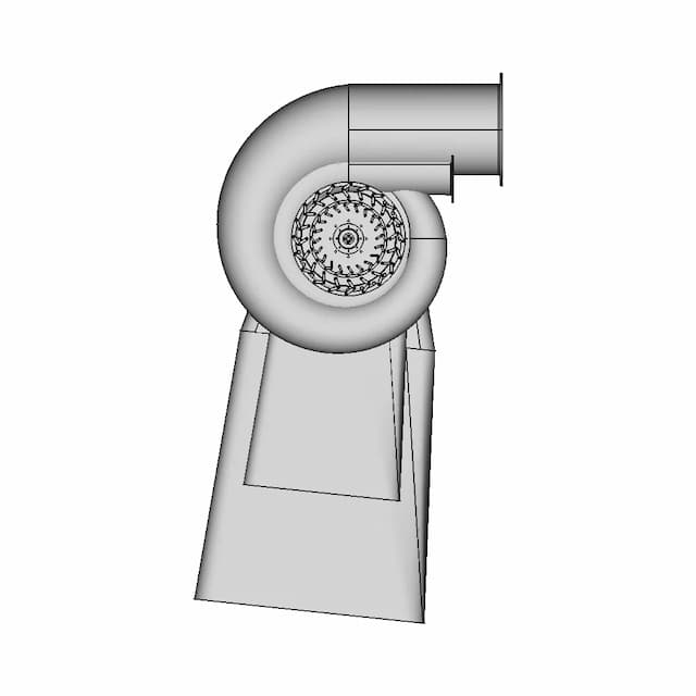 Francis Turbine 6 | CAD Model for Energy Systems