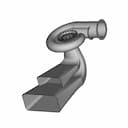 Francis Turbine 6 | CAD Model for Energy Systems_60_30_degree_snapshot
