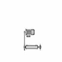 Industrial Fan Drive Bearing Mounting 1 | CAD Model for Energy Systems_0_90_degree_snapshot