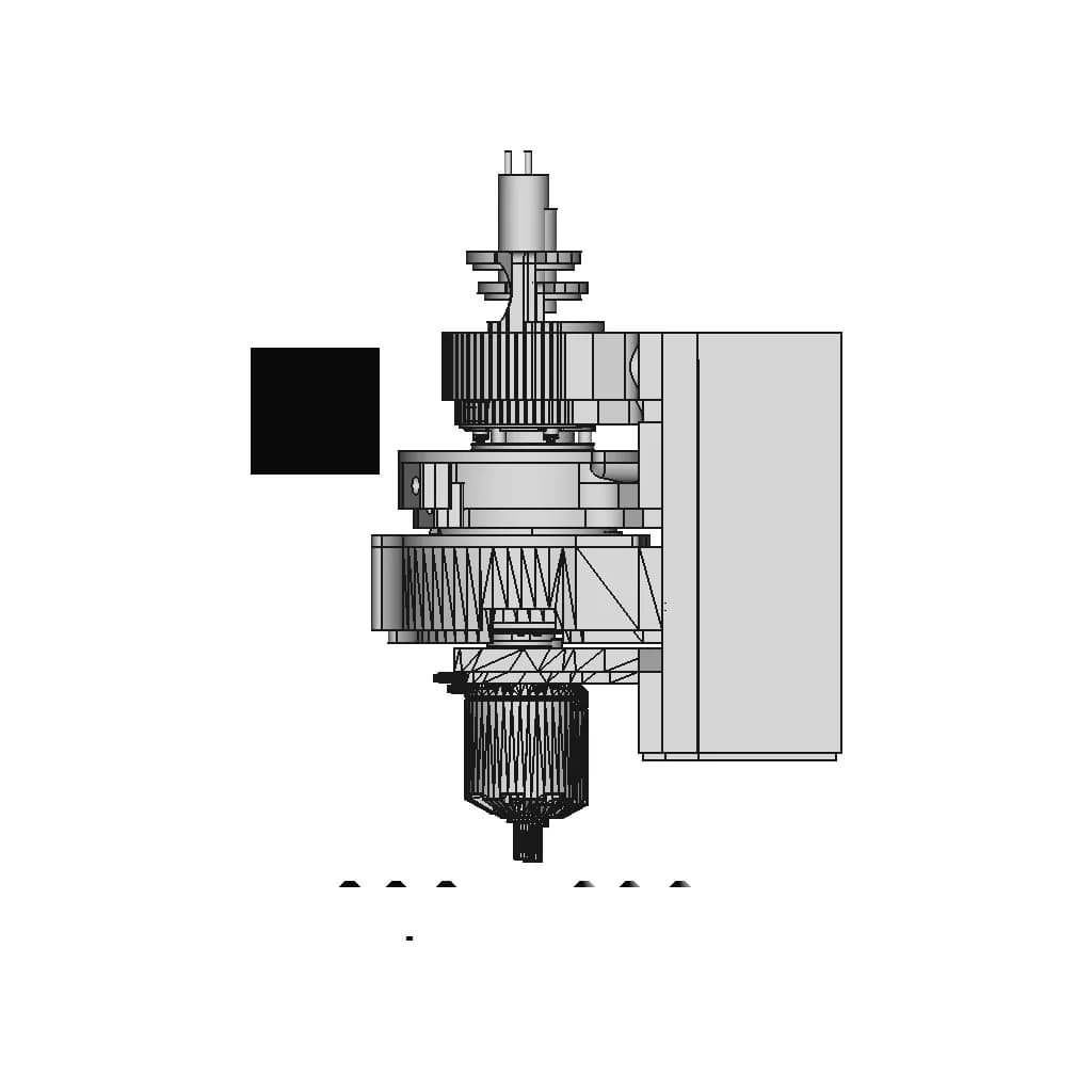 Rotational Energy Storage For Robots 1 | CAD Model for Energy Systems_0_90_degree_snapshot