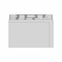 Lithium Battery 6Ah 1 | CAD Model for Energy Systems_0_90_degree_snapshot