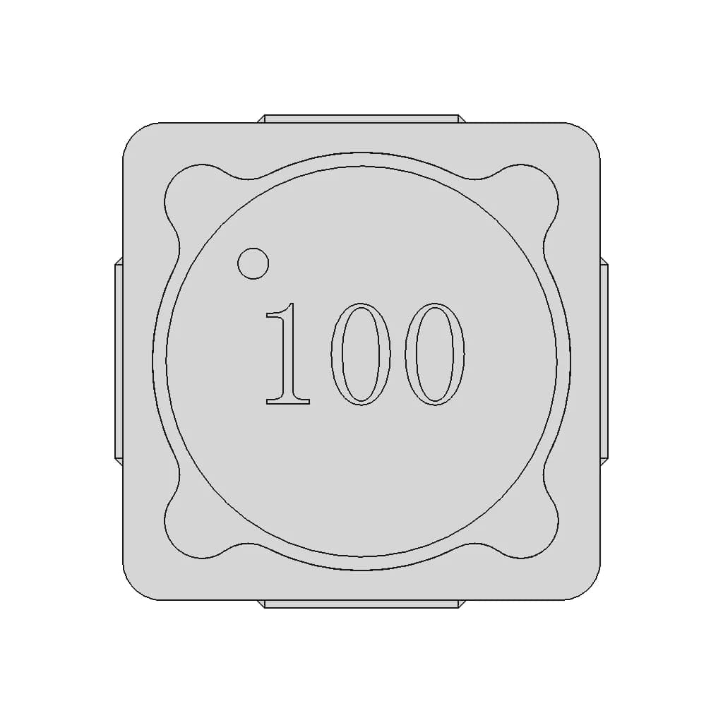 Pdrh124D Smd Common Mode Chokes 1 | CAD Model for Energy Systems_0_0_degree_snapshot