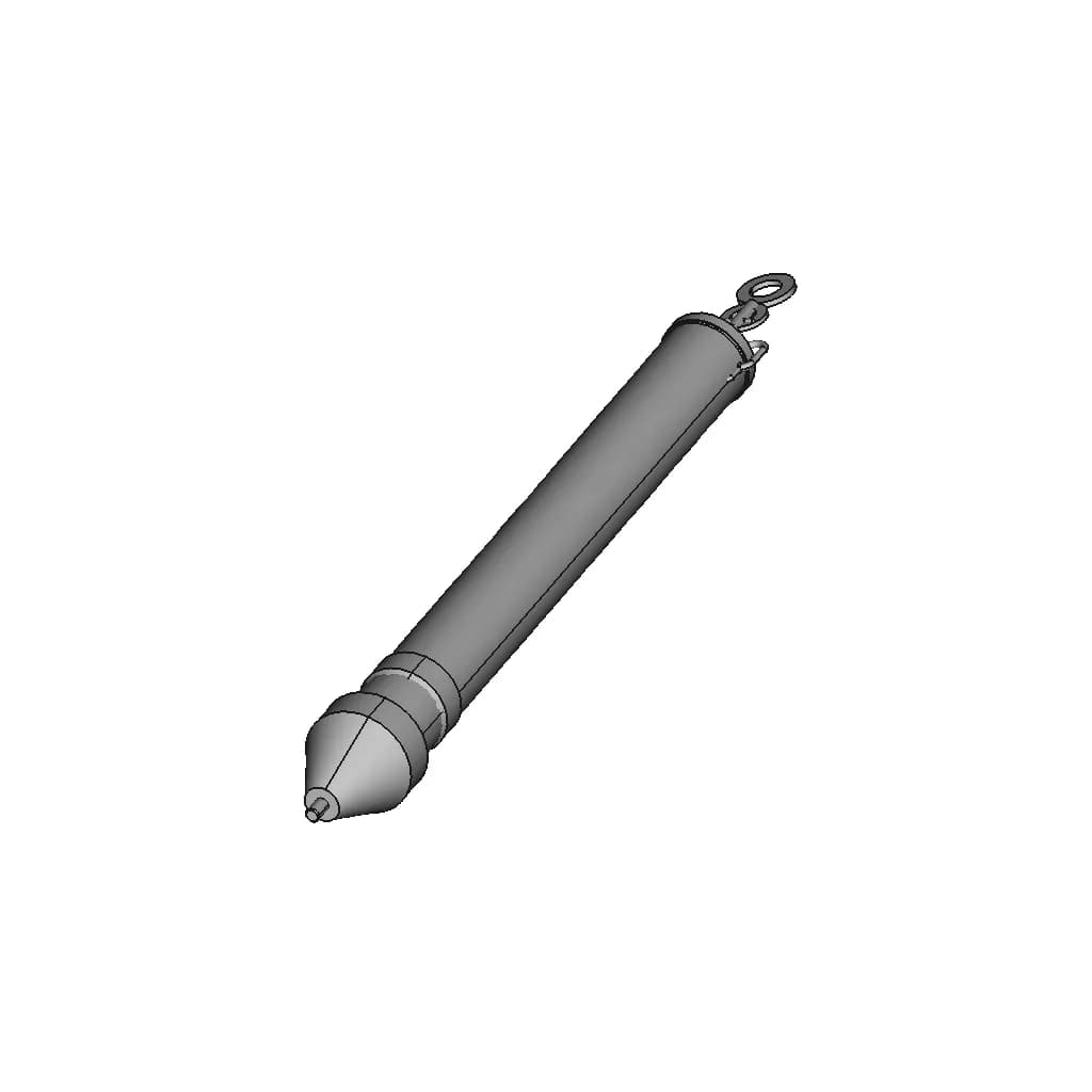 Sampling Rocket 1 | CAD Model for Energy Systems_60_30_degree_snapshot