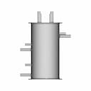 Gas Pipe Water Trap 1 | CAD Model for Energy Systems_0_0_degree_snapshot