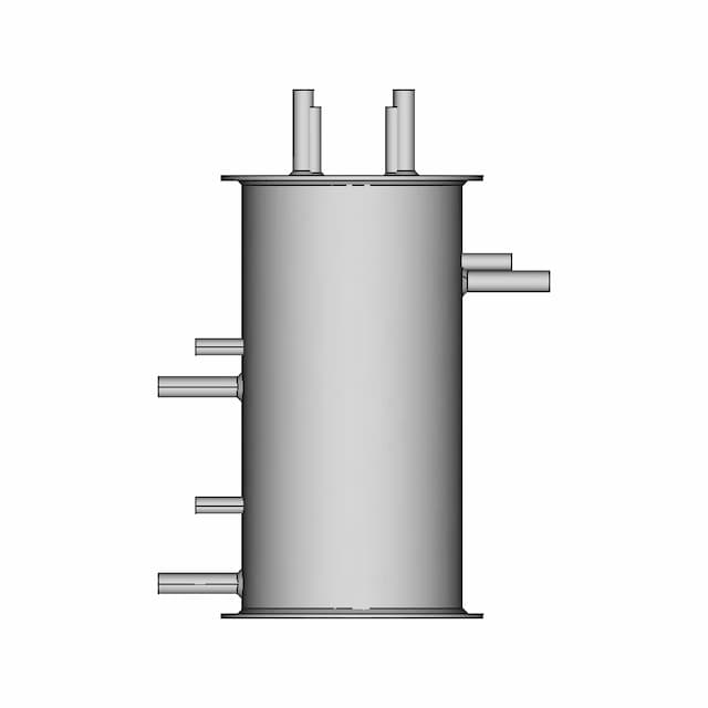 Gas Pipe Water Trap 1 | CAD Model for Energy Systems
