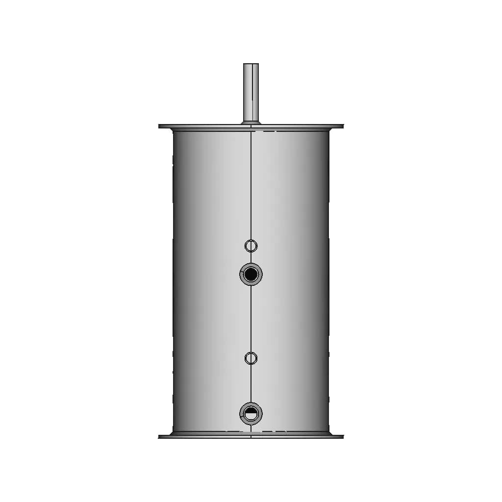 Gas Pipe Water Trap 1 | CAD Model for Energy Systems_0_270_degree_snapshot