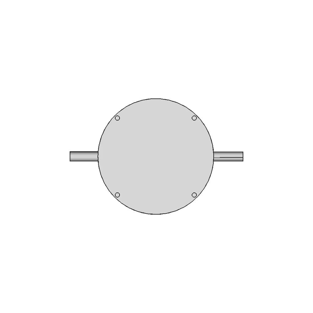 Gas Pipe Water Trap 1 | CAD Model for Energy Systems_90_0_degree_snapshot