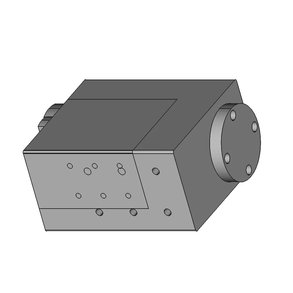 High Torque Micro Servo Motor 1 | CAD Model for Energy Systems_60_30_degree_snapshot