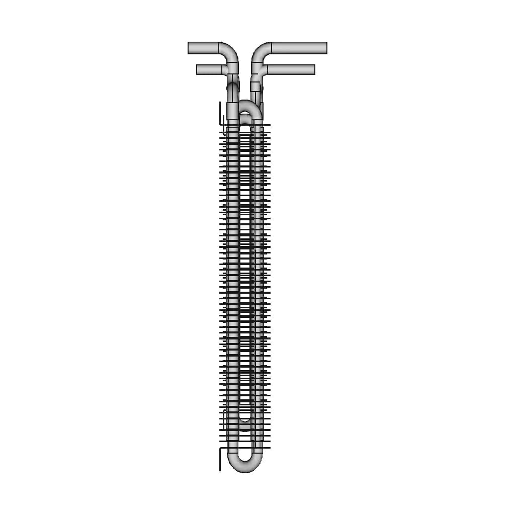 Vehicle Radiator 1 | CAD Model for Energy Systems_270_0_degree_snapshot