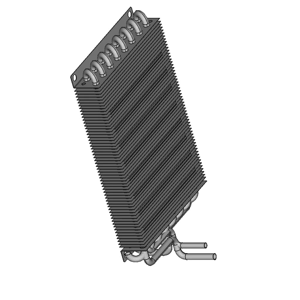 Vehicle Radiator 1 | CAD Model for Energy Systems_60_30_degree_snapshot