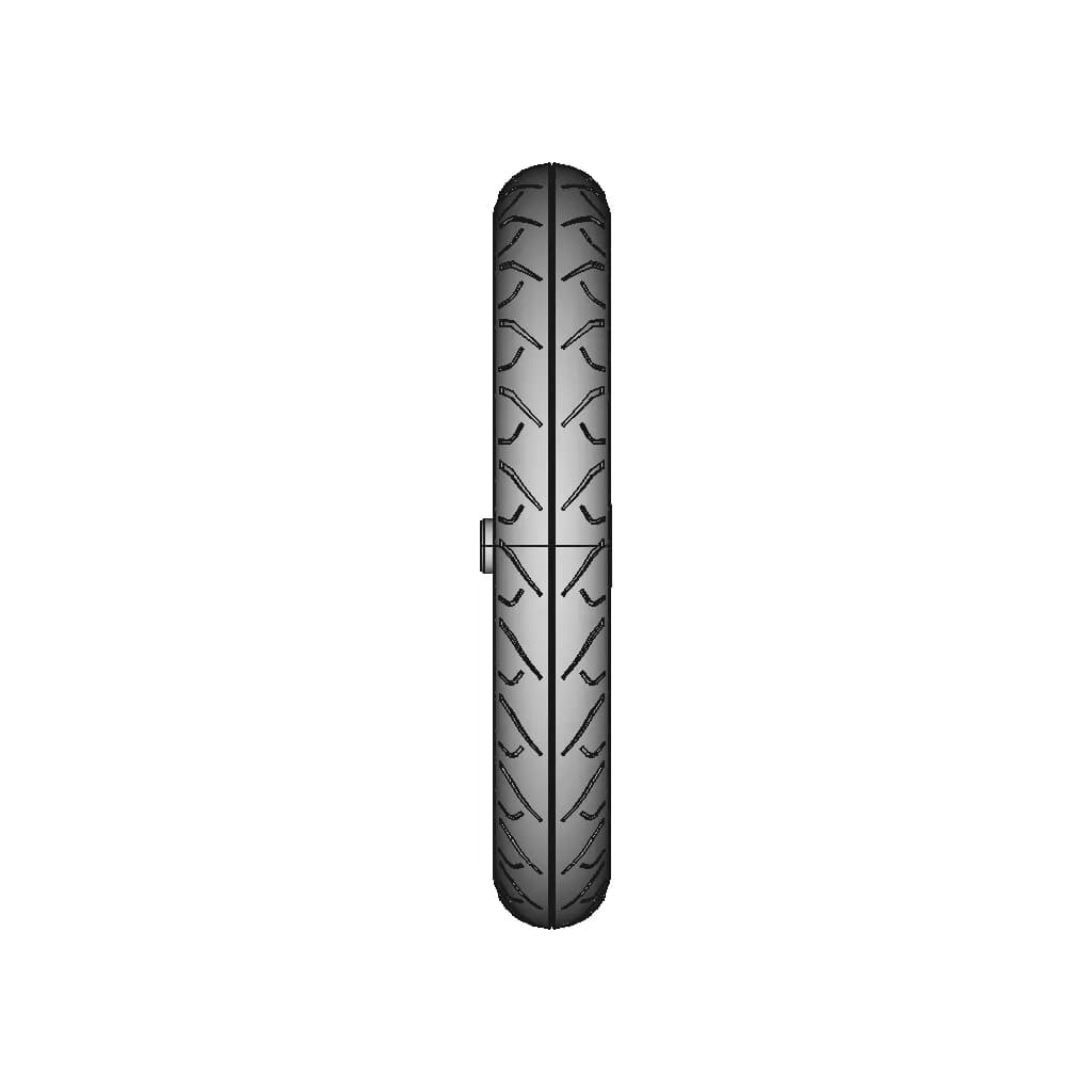 Motorcycle Wheel 90 90 17 1 | CAD Model for Energy Systems_0_90_degree_snapshot