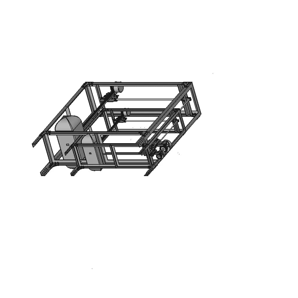 Water Wave Powered Electricity Generator 1 | CAD Model for Energy Systems_60_30_degree_snapshot